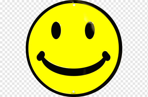 Желтый улыбающийся смайлик