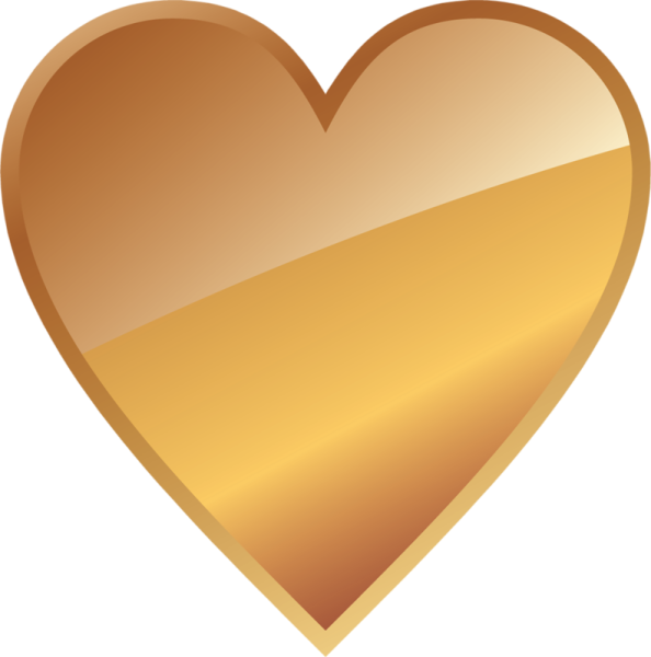 Коричневое сердечко