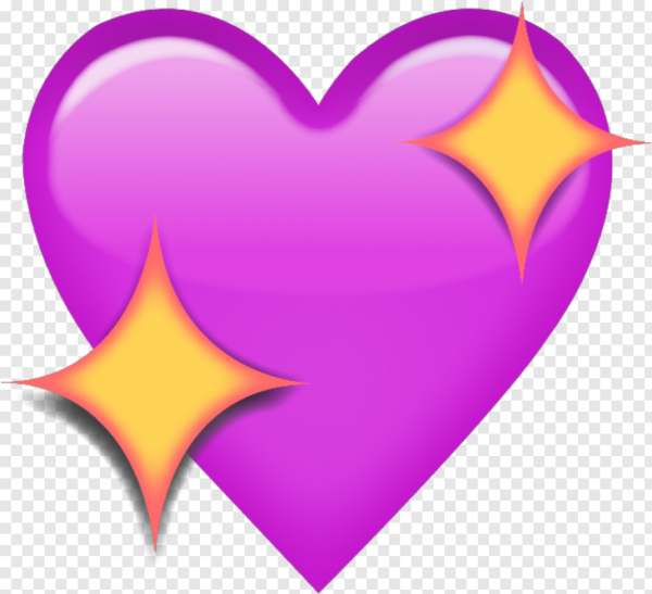 Смайл розовое сердце