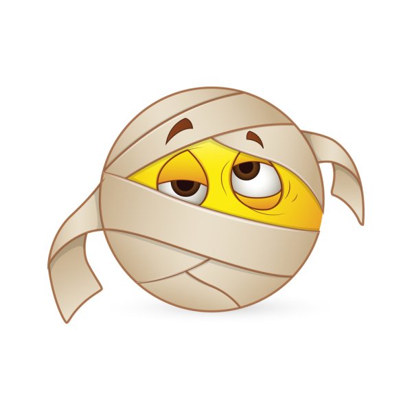 Смайл с забинтованной головой