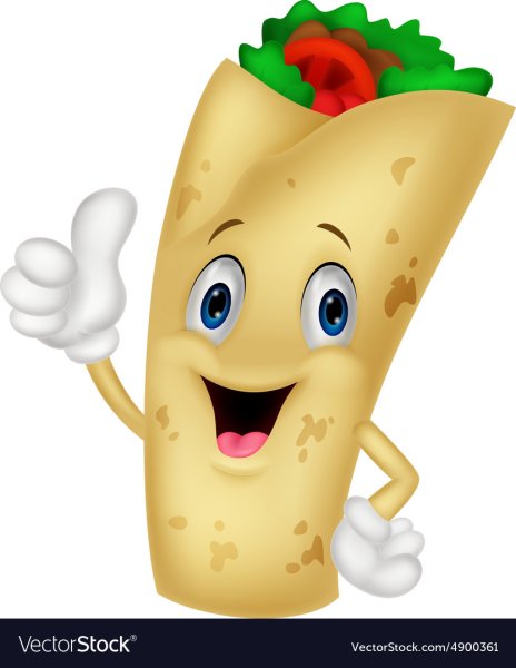 Шаурма иллюстрация