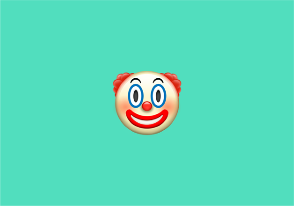 Клоун Emoji