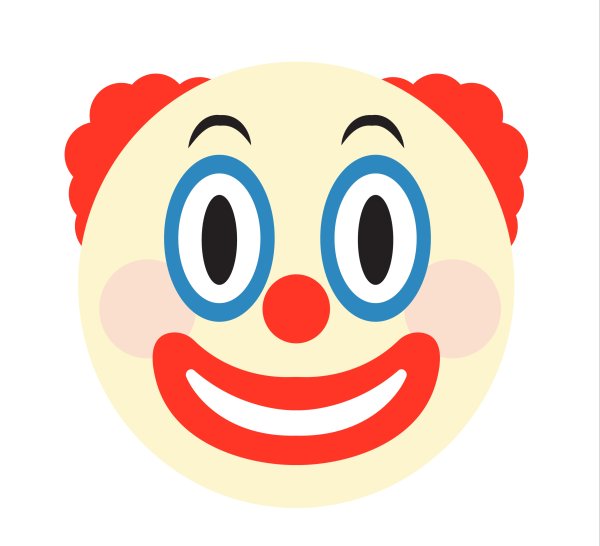 Клоун Emoji