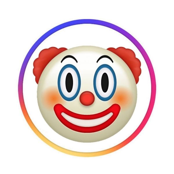 Рожица клоуна