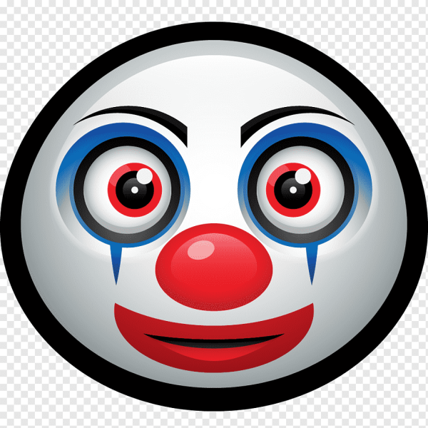 Смайлик клоуна