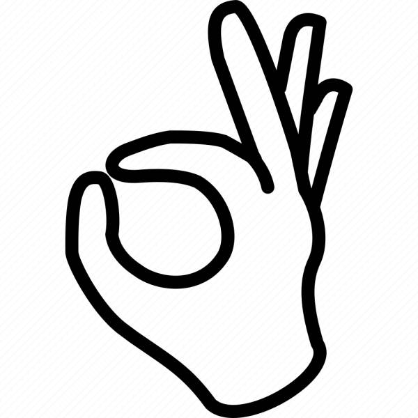 Окей символ