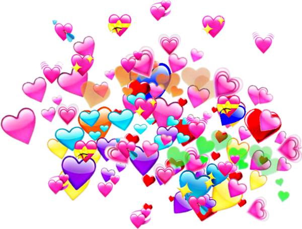 Куча сердечек