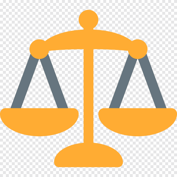 Весы правосудия смайлик