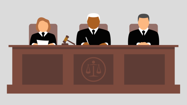 Значок судьи