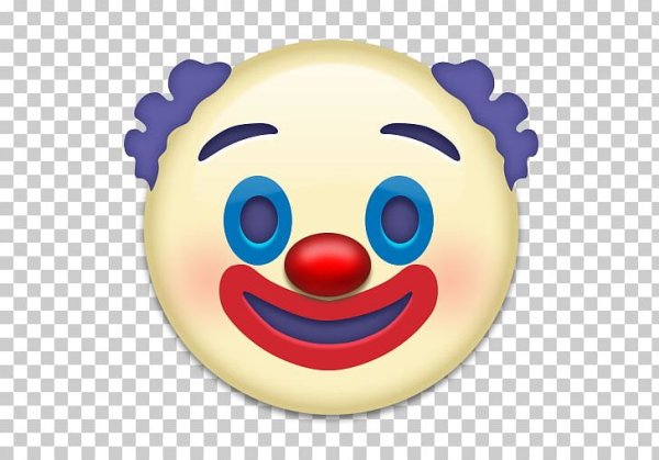 Клоун Emoji