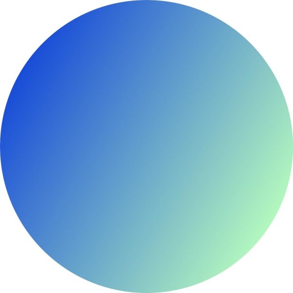 Круг градиент