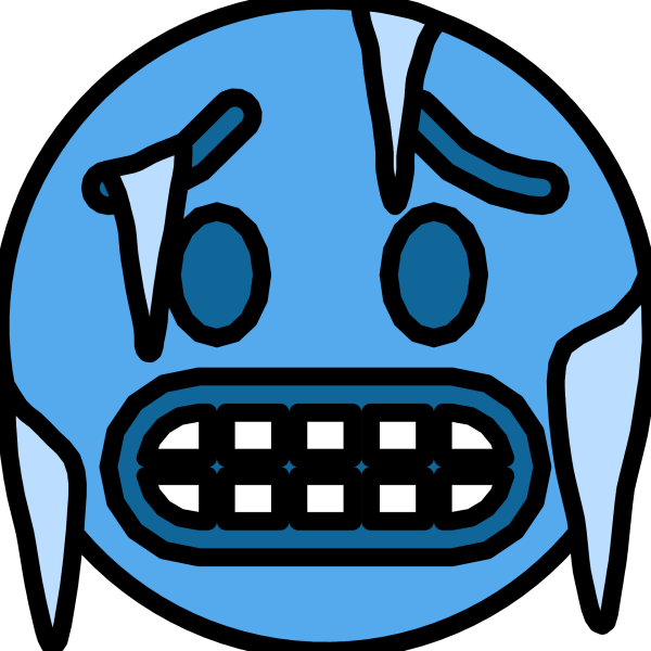 Смайлик замерз