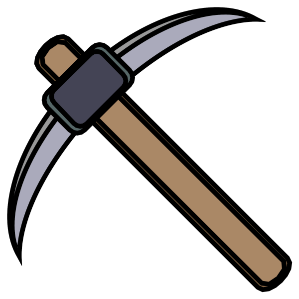 Кирка значок