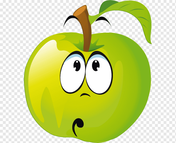 Веселые фрукты рисунок