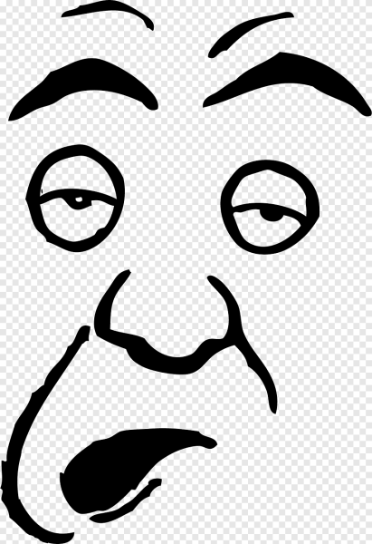 Смешные нарисованные лица