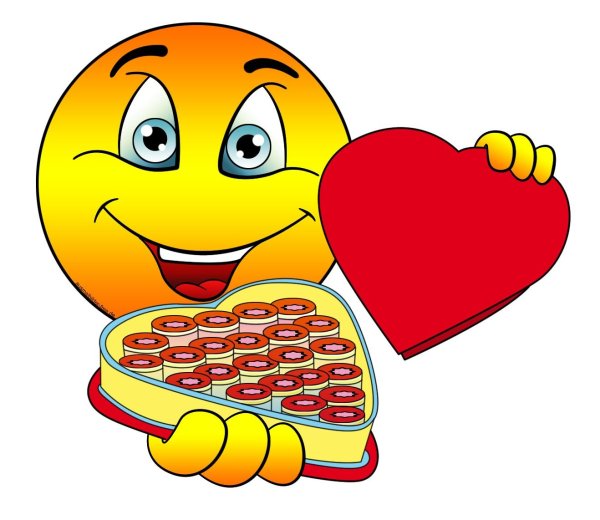 Смайлик подарок