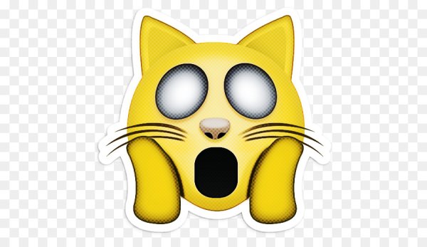 Смайлик кота на айфоне