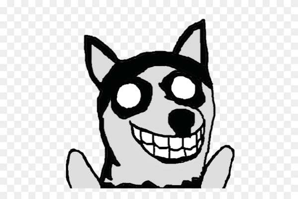 Смайл дог оригинал хаски