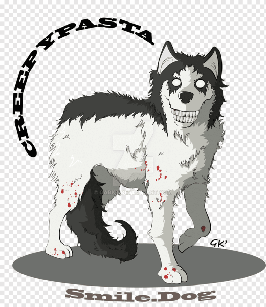 Собака улыбака крипипаста
