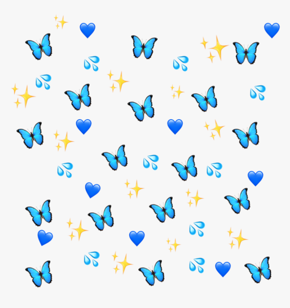 Эмодзи бабочка