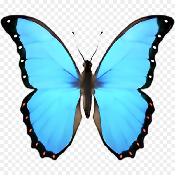 Смайлик бабочка