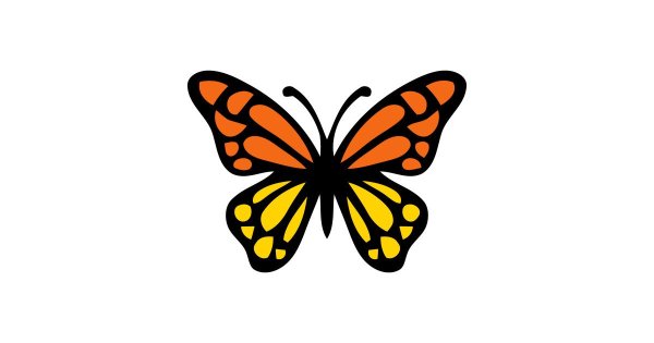 Эмодзи мотылек