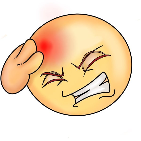 Смайлик боль