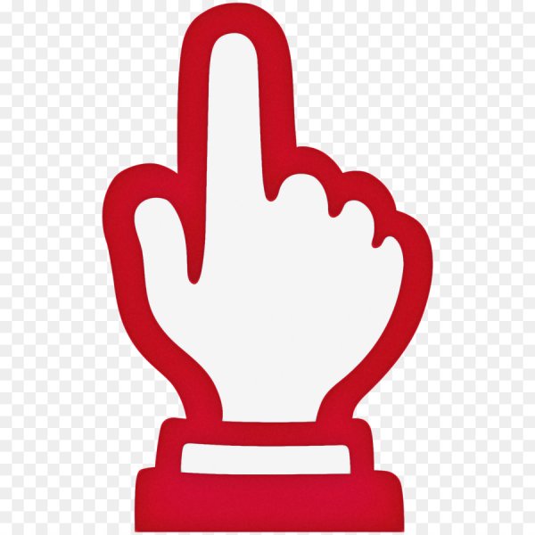 Указательный палец вверх