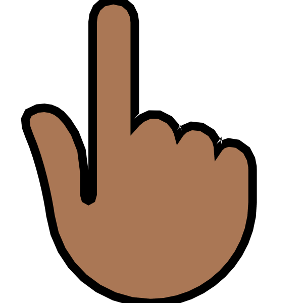 Указательный палец вверх