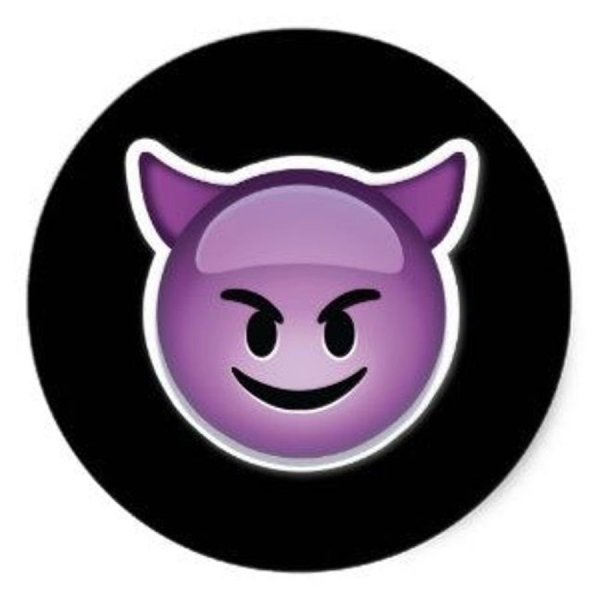 Рожица чертика