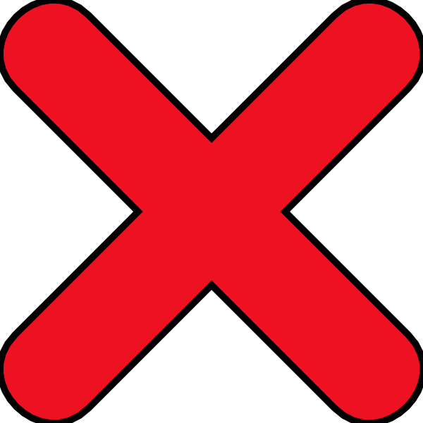 Крестик символ