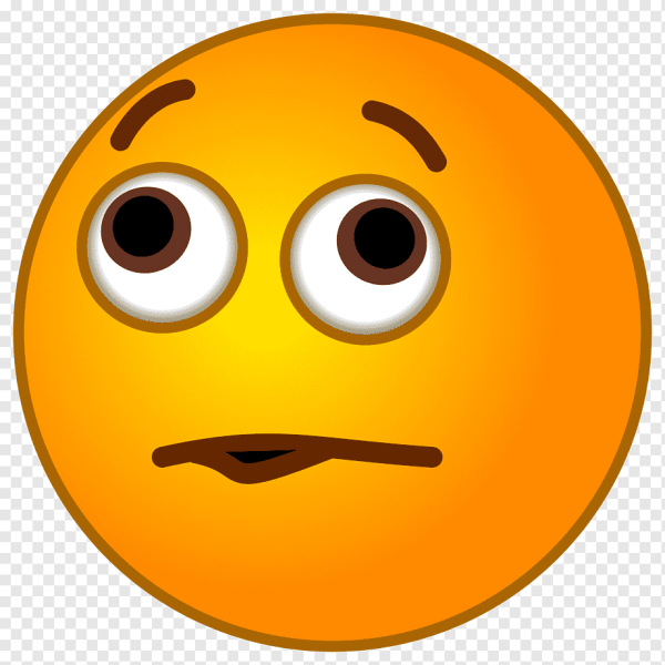 Скучный смайлик