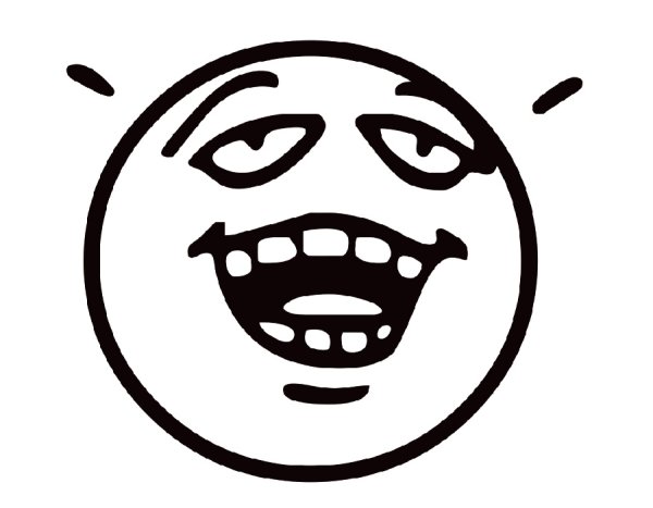 Раскраски смайлики смешные