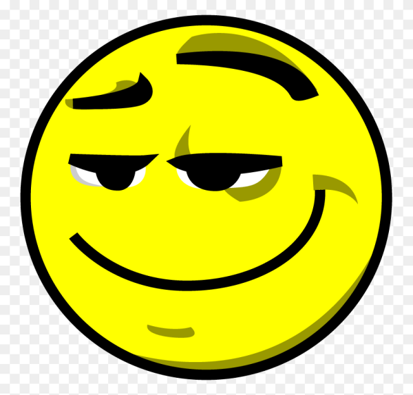 Хитрый смайлик