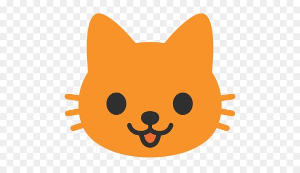 Наклейка улыбчивый кот