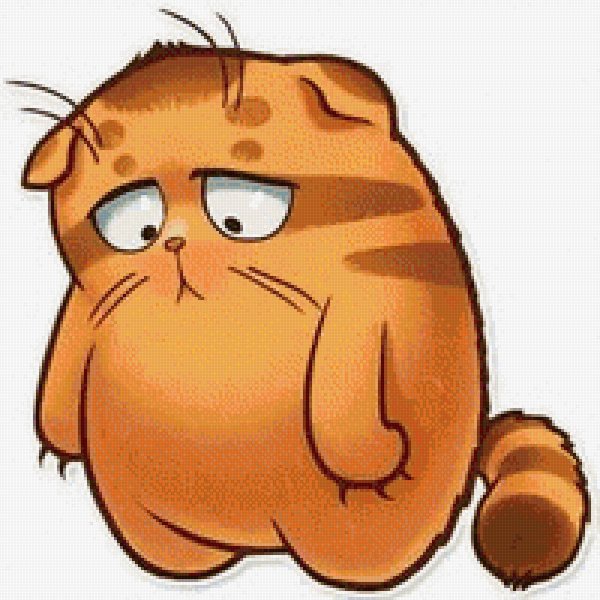 Стикеры кот Манул