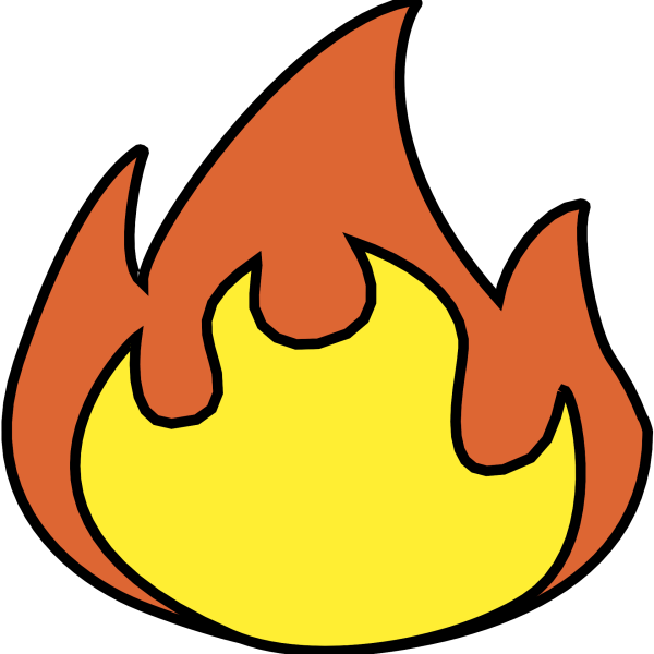 Эмодзи пламя