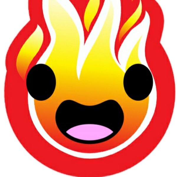 Смайл огонь