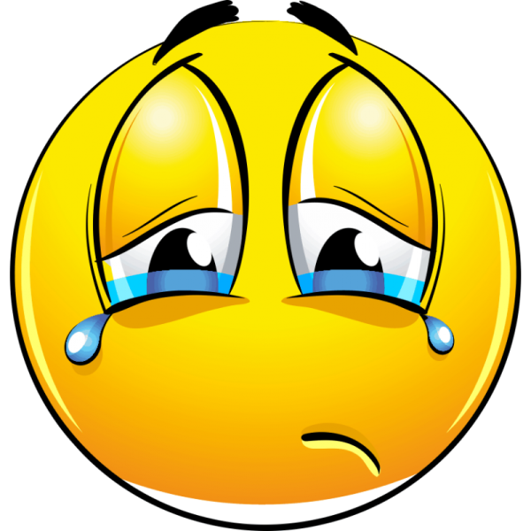 Плачущий смайлик