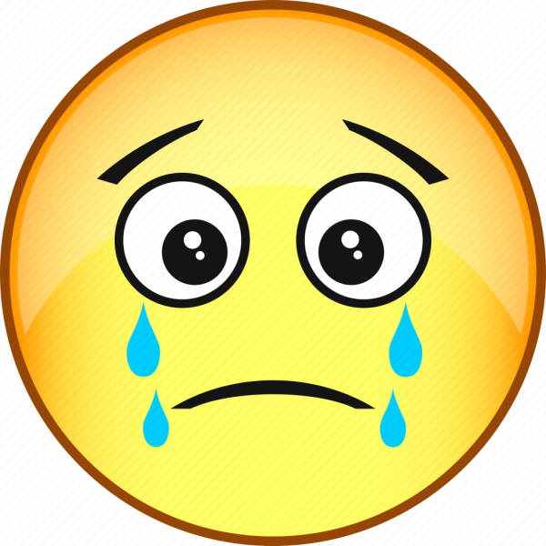 Грустное лицо смайлик