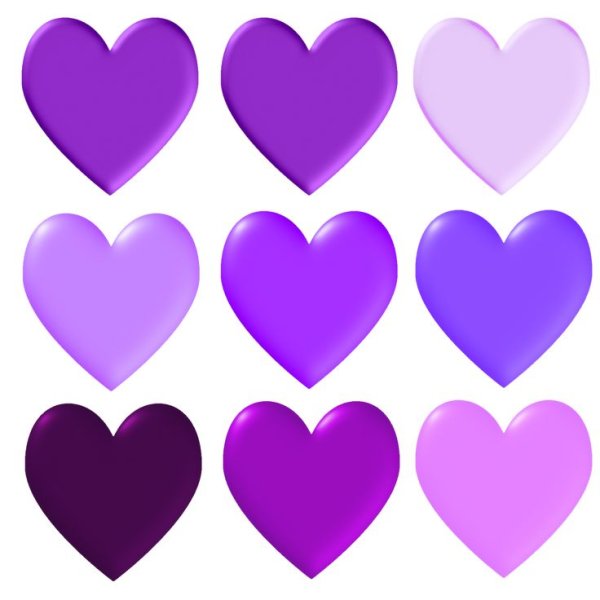 Смайлики и сердечки