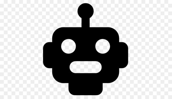 Голова робота пиктограмма