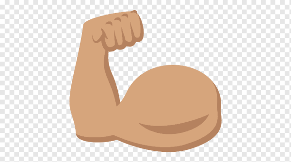 ЭМОДЖИ накаченная рука