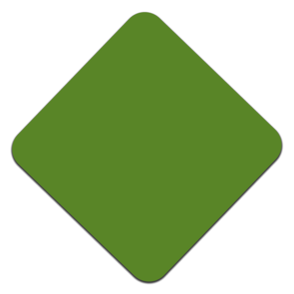 Зеленый ромб