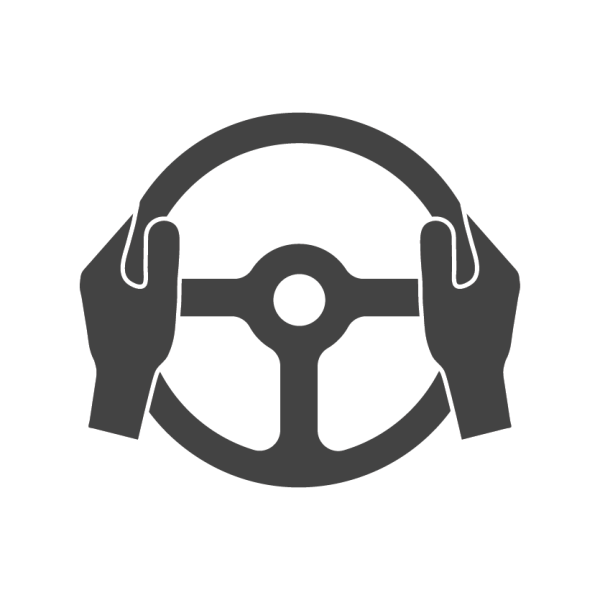 Водители руль вектор