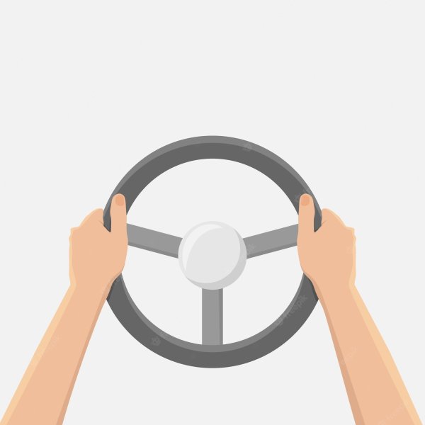 Руки на руле иконка