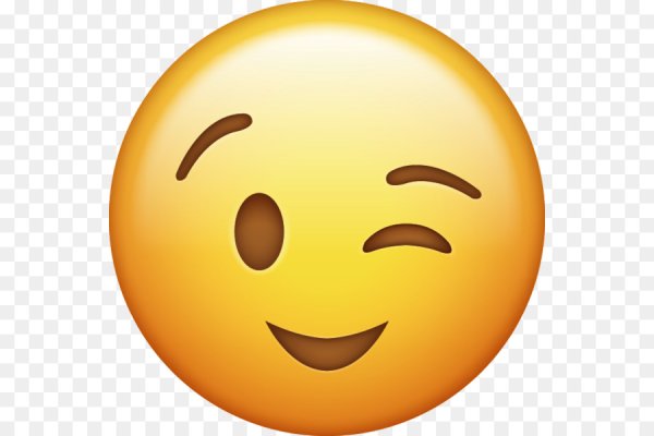 Эмодзи подмигивает