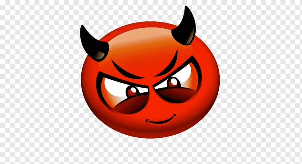 Смайлик дьяволенок