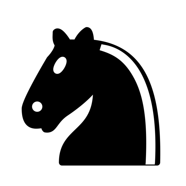 Svg шахматный конь