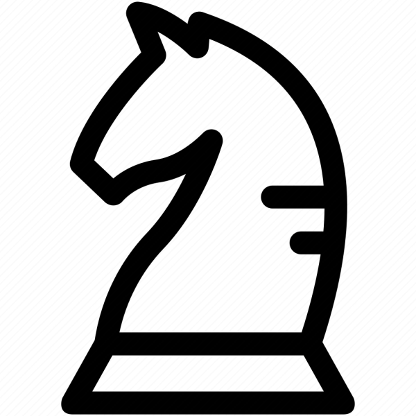 Шахматный конь конь 3 д